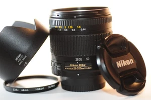 Nikon ED AF G Nikkor 28-200mm f/3.5-5.6 FX lens HB-30 MINT for F100 D750 D850 D5 - Picture 1 of 9