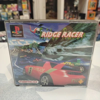 Ridge Racer Box PlayStation 1 PS1 Sony Buone Condizioni  - Immagine 1 di 4