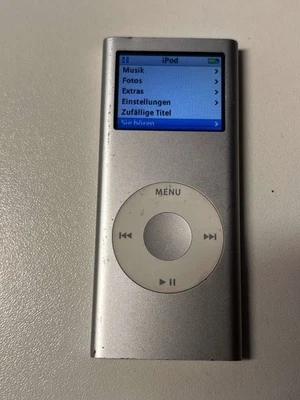 Apple iPod nano 2. Generation 2g silber (4GB) A1199 - Bild 1 von 4