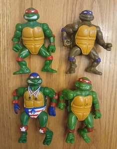 Teenage Mutant Ninja Turtles Actionfiguren - 4 Stück - Bild 1 von 2