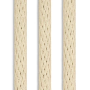 Cuerda de algodón trenzado sólido arte artesanía decoración macramé juguete 1/8 1/4 3/8 1/2 5/8 3/4 - Imagen 1 de 2