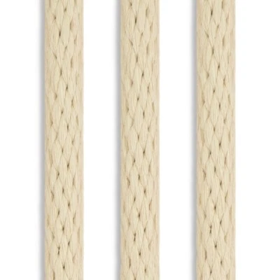 Cuerda de algodón trenzado sólido arte artesanía decoración macramé juguete 1/8 1/4 3/8 1/2 5/8 3/4 Foto 1 de 2