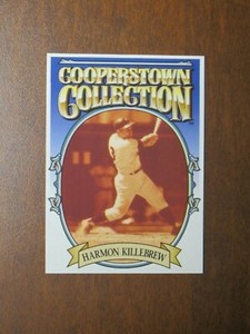 HARMON KILLEBREW 1995 KENNER STARTING LINEUP CARD COOPERSTOWN COLLECTION - TWINS
