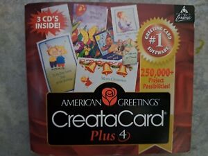 American Greetings CreataCard Plus 4 CD Rom VTG
