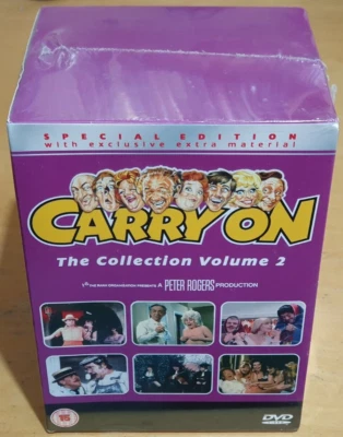 Carry On The Collection Volume 2 Special Edition DVD Box Set PAL New & Sealed - Image 1 of 3