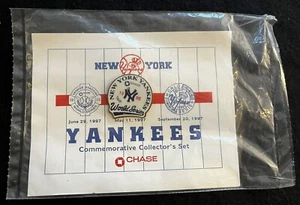 1997 NEW YORK YANKEES pin 1996 World Series set Chase Bank sponsor - Picture 1 of 2