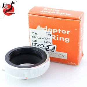 Rare [MINT+++ in Box]  Adapter Ring Pentax M42 Lens to Konika FP Mount JAPAN - Picture 1 of 12