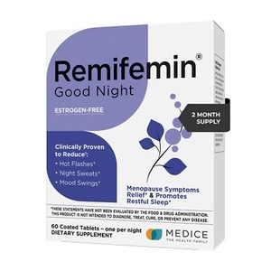 Remifemin Good Night - Menopause Symptoms Relief & Restful Sleep Support - Cl... - Picture 1 of 9