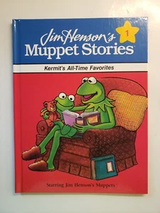 Jim Henson’s Muppet Stories Volume 1 "Kermit’s All-Time Favorites" 1991 Book - Foto 1 di 4