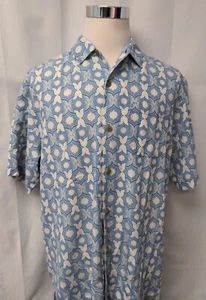 Tommy Bahama Men's S/S Hawaiian Camp Shirt Size Large L  - Picture 1 of 5