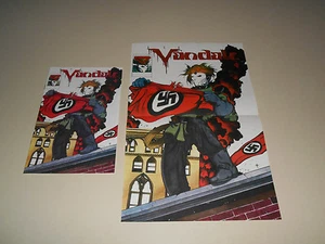 Cómic Der Vandale & Fate's Five 1996 vista previa con póster promocional Der Vandale Fates - Imagen 1 de 10