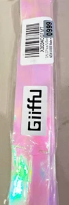 Arcos Giiffu 20 piezas blanco holográfico iridiscente envoltura de regalo - 4" de ancho, blanco - Imagen 1 de 3