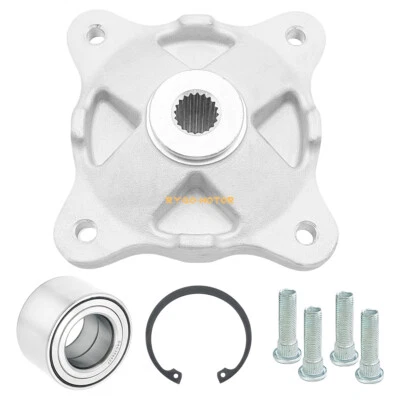 Front Wheel Hub & Bearing & Studs for Polaris Sportsman 400 450 500 570 700 800 - Image 1 of 4