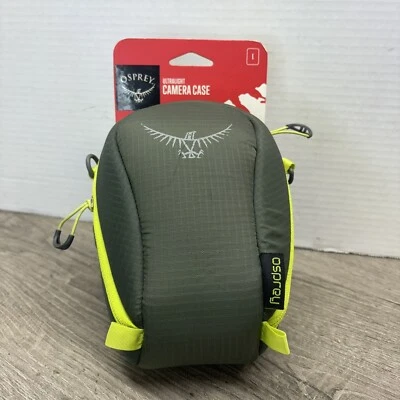 Nuevo con etiquetas Estuche para Cámara Osprey Ultra Ligero 4.2oz 6x5x6 Lg Acolchado Correa para el Cuello Cremallera Nuevo Foto 1 de 2