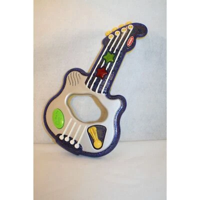 Playskool SONG MAGIC Blue Yellow Silver Green Guitar Musical Preschool Toy  - Image 1 of 2