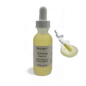 Hydrating Face Oil - with Vitamin E, Rose Extract, Rose hip Oil - 1 oz - Picture 1 of 5
