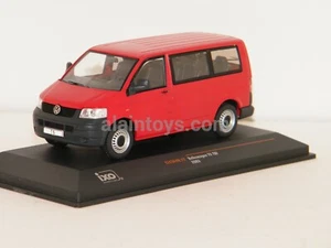 VOLKSWAGEN T5 TDi 2003 MINI BUS ROUGE IXO 1/43 Réf CLC564N - Imagen 1 de 4