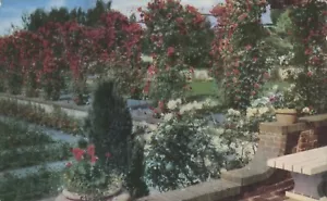 Postal de aceite Lambert Gardens Portland Oregon vista aérea Union - Imagen 1 de 2