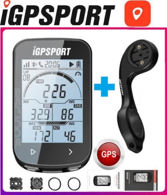 contachilometri gps BSC100S igpsport ciclo Computer Bici corsa garmin +braccio - Immagine 1 di 4
