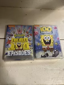 SpongeBob SquarePants: The First 100/Next 100 Episodes DVD Sealed - Picture 1 of 3