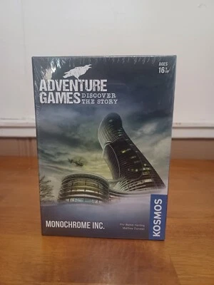 NEW & SEALED! “Monochrome Inc” Adventure Games Discover the Story (Kosmos 2020) - Image 1 of 4