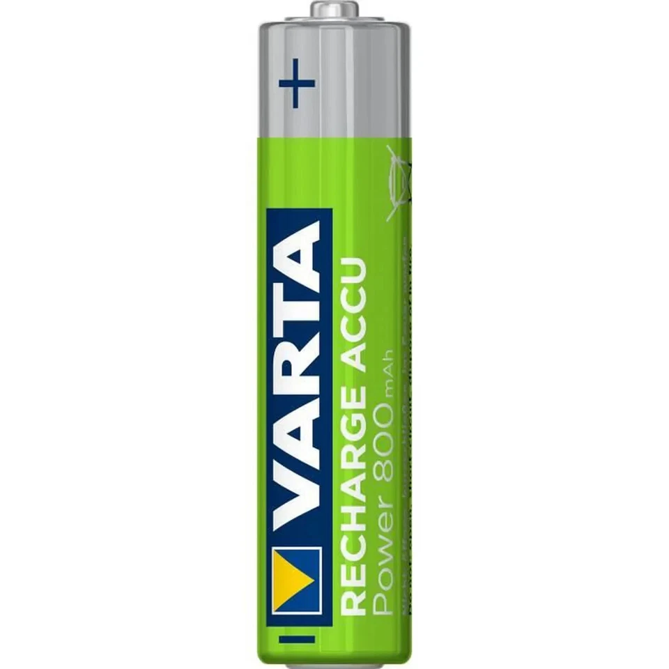 12 piles AAA VARTA rechargeables HR03 800 mAh - Photo 1/1