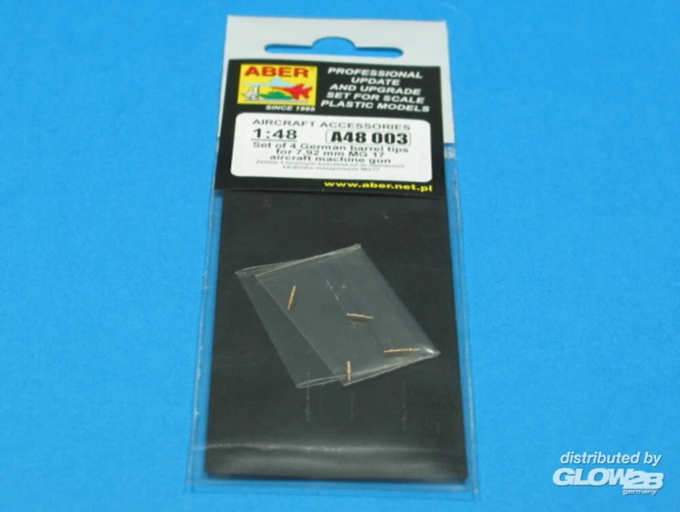 Aber Models: 4 barrels tips for MG 17 in 1:48 [4832001224] - Immagine 1 di 1
