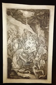 VV584-NATIVITA' CON I MAGI-STAMPA - Picture 1 of 2