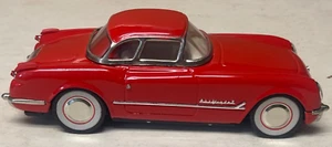 Vintage MF-316 Red 1953 Corvette Coupe Tin Friction 1:18 Car with Box Very Nice - Picture 1 of 9