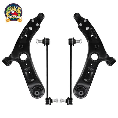 Front Lower Control Arms w/Ball Joints Sway Bars Kit for 2014 - 2019 Kia Soul EV - Image 1 of 3