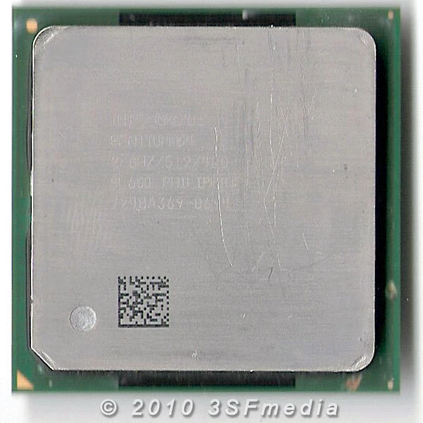 P4 - 2.0 GHz / 512 Kb / 400 MHz - SL6GQ - Image 1 of 1