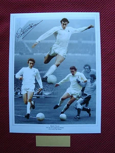 MARTIN CHIVERS TOTTENHAM HOTSPURS LEGEND PERSONALLY SIGNED 11" x 14" PHOTO - COA - Picture 1 of 3