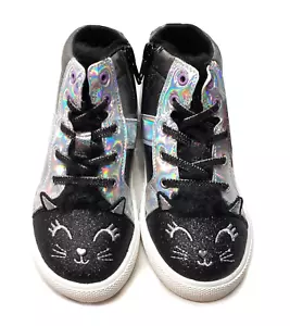 Wonder Nation Kleinkind Mädchen Sport & Freizeit Critter High Top Katze Sneaker Schuhe - Bild 1 von 8