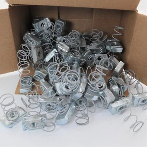 55 Pack Superstrut A100 3/8 Regular Spring Nuts Strut Channel Unistrut Standard - Picture 1 of 4