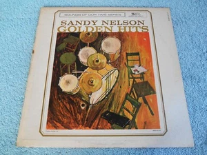 SANDY NELSON GOLDEN HITS DRUMS 1960'S LP RECORD ALBUM PERCUSSION IMPERIAL 9202 - Imagen 1 de 16
