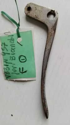 SINGLE SPORT BRAKE LEVER NIKEL PLATED STEEL MAYBE BIANCHI Foto 1 de 4