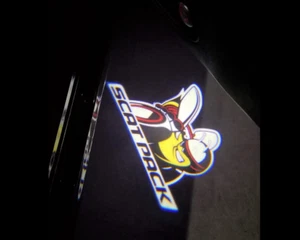 Dodge Challenger Scat Pack LED Door Courtesy Puddle Lights 6.4L R/T 392 SRT - Picture 1 of 6