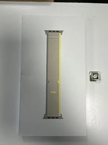 Apple Watch Ultra Trail Loop 49mm (44/45) Genuine OEM Yellow/Beige S/M NEW - Picture 1 of 12