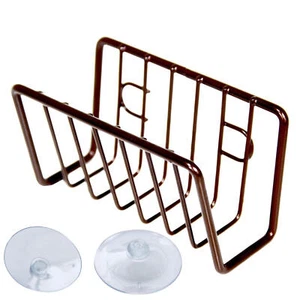 Kitchen Sponge Holder Tray Home Brush Holder Organizer Sink Basket V-Shaped - Picture 1 of 14
