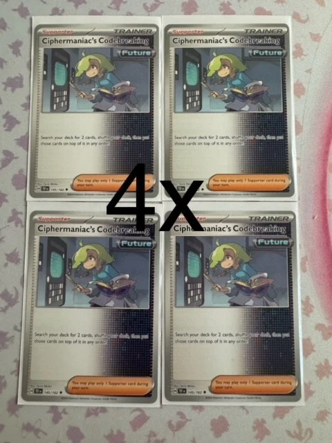 Ciphermaniac's Codebreaking 145/162 Sv05: Temporal Forces Regular - Pokemon TCG - Image 1 of 1