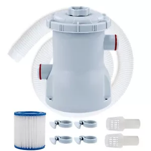330Gal Bestway Filterpumpe FlowClear für Lay-Z-Spa Schwimmbad Whirlpool - Bild 1 von 6