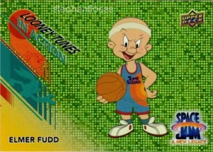 Space Jam A 2021 nuevo Legacy Looney Tunes en acción verde neón IA-11 Elmer Fudd - Imagen 1 de 1
