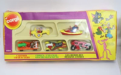 Corgi Toys Gift Set 3084 Cartoon Characters 1980 in original box Pink Panther - Image 1 of 4