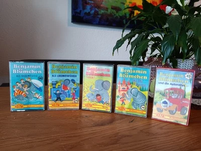 ⭐ 80er Vintage Benjamin Blümchen Kassetten MC als Set Konvolut ⭐ - Image 1 of 4