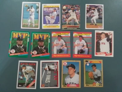 Roger Clemens - Lote de 13 cartas - Medias Rojas de Boston Foto 1 de 2