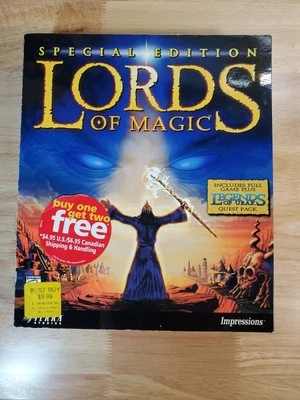 Lords of Magic: Special Edition (PC, 1998) Vintage Big Box PC Game NEW SEALED - Image 1 of 4