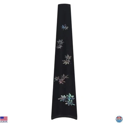 Diapasón para violín de madera de ébano Keenso - Diapasón de repuesto con forma de hoja de arce Foto 1 de 4