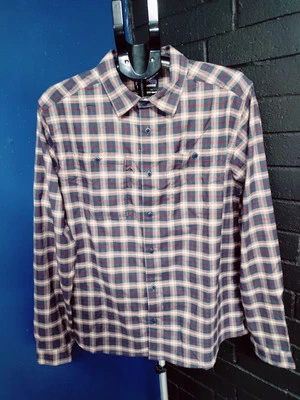Patagonia Shirt Men's Size Medium Flannel Plaid Fjord New - Image 1 of 4