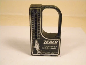 Vintage Zebco De-Liar Model 228 Scale & Tape Measure - Picture 1 of 3