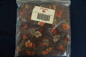 Longaberger 1997 Shades of Autumn Bountiful Harvest Basket Fall Gingham OE Liner - Picture 1 of 5